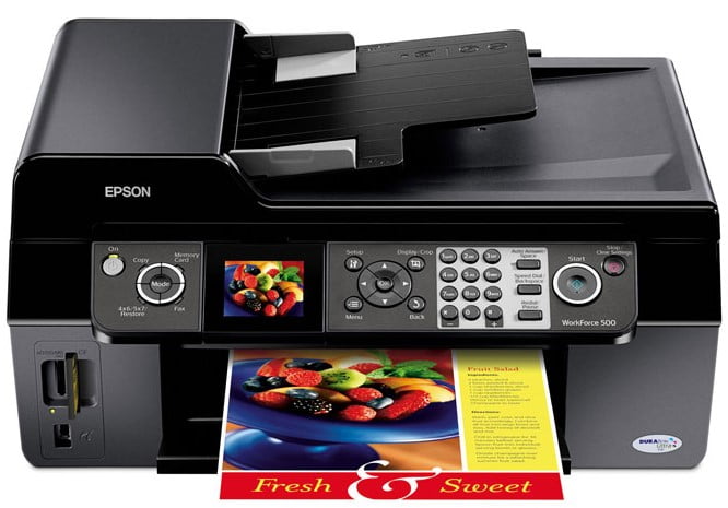 Epson WorkForce 500 Driver Download